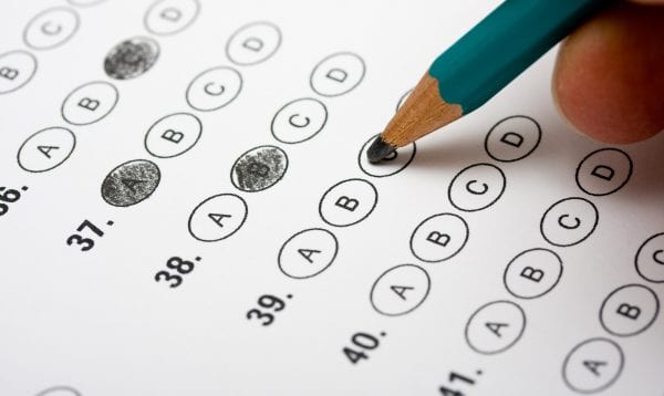 Multiple Choice Test